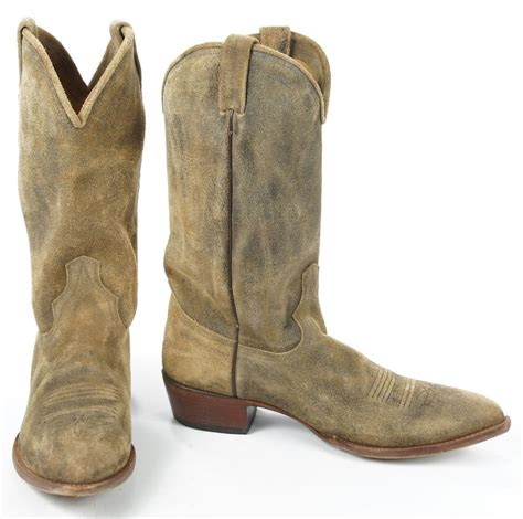 vintage dan post boots|dan post roughout boots.